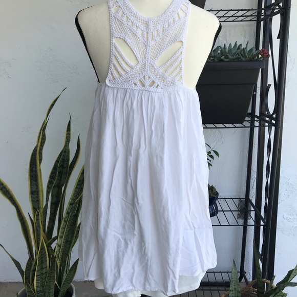 ‼️LAST CALL PRICE FIRM‼️ white boho dress/top - Picture 3 of 14